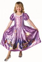 Paarse Rapunzel verkleedkostuum meisjes paars maat 104
