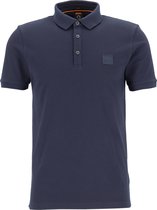 HUGO BOSS Passenger slim fit polo - stretch heren polo korte mouw - donkerblauw - Maat: XL