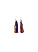 Oorbellen Multicolor - Goud - Mode - Verzorging - Koningsdag - Waaier - Ibiza