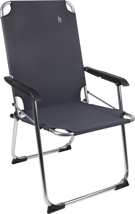 Bo-camp copa rio campingstoel - klapstoel - comfort - graphite (grijs)