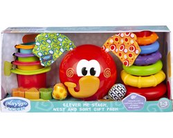Playgro Play & Learn STEAM - Clever Me Stack, Nest and Sort Gift Pack - Baby Geschenkset - Speelset 3 assorti