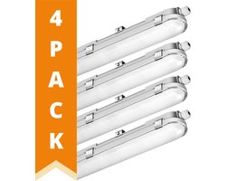 Proventa Ultra LED TL verlichting 150cm voor garage & magazijn - Koppelbaar - IP65 - 8000 lumen - 4 lampen