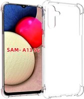 Hoesje Geschikt voor Samsung Galaxy A13 5G - A13 5G Hoes Transparant Shock Proof Case