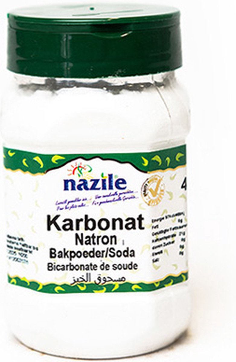 Goedkoopste Nazile Bakpoeder (karbonaat) 2 x 400 Gram