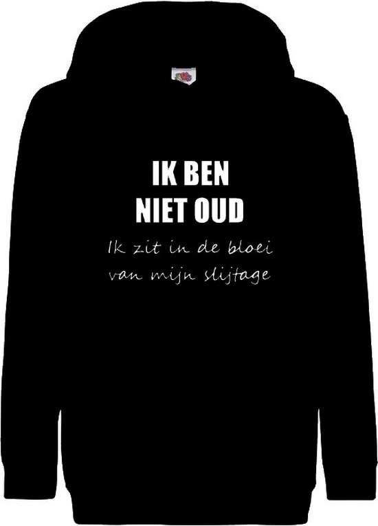 Hoodie maat XL - sweater met capuchon - trui met capuchon - grappige tekst  ik ben niet... | bol.com