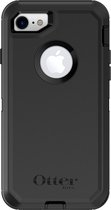 Apple iPhone SE (2022) Hoesje - Otterbox - Defender Serie - Hard Kunststof Backcover - Zwart - Hoesje Geschikt Voor Apple iPhone SE (2022)