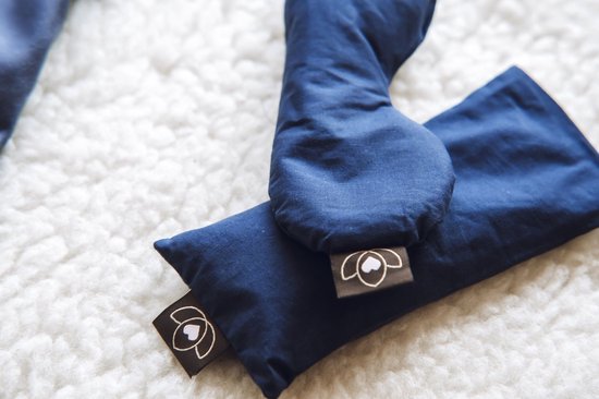 Oogkussen lavendel indigo eco - Lotus van Lotus — afbeelding 4
