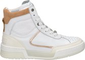 Shabbies Amsterdam Mid Top dames sneaker - Wit - Maat 36