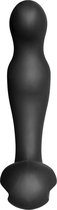 "Sirius" Silicone Noir Prostate Massager - Electric Stim Device black