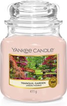 Bougie parfumée Yankee Candle Medium - Garden tranquille