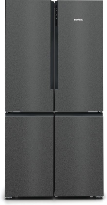 Koelkast: Siemens KF96NAXEA - iQ500 - Amerikaanse koelkast - Zwart, van het merk Siemens