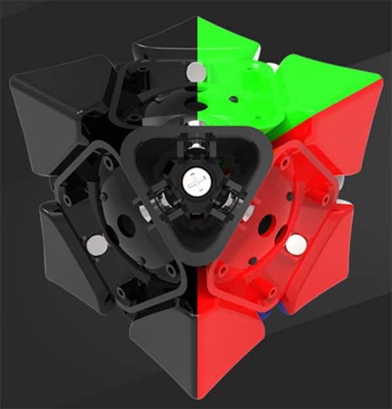 Thumbnail van een extra afbeelding van het spel qiyi x-man wingy magnetic skewb (concave)