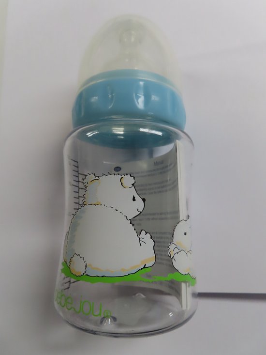Babyflesje - Bebe jou - Fles -Papfles - 250ml - beertje