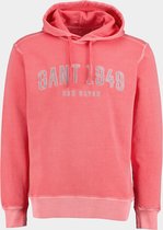 Gant - Hoodie Watermeloen Roze - L - Modern-fit