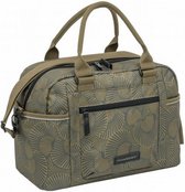 bagagedragertas Bari 13 liter polyester bruin/zwart