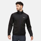 De Regatta Highton II fleece met volledige rits - heren - stretch - tweekleurig - Zwart