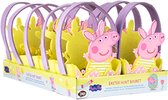 Peppa Pig Easter Hunt Basket met Chocolade Eieren (6 stuks) - Traktatie uitdeelcadeautjes - Paaseieren - Chocolade