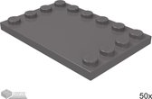 LEGO 6180 Donker blauwgrijs 50 stuks