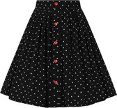 Ellie Skirt Black Dames Rokken - Dames Rokjes