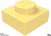 LEGO Plaat 1x1, 3024 Fel lichtoranje 50 stuks
