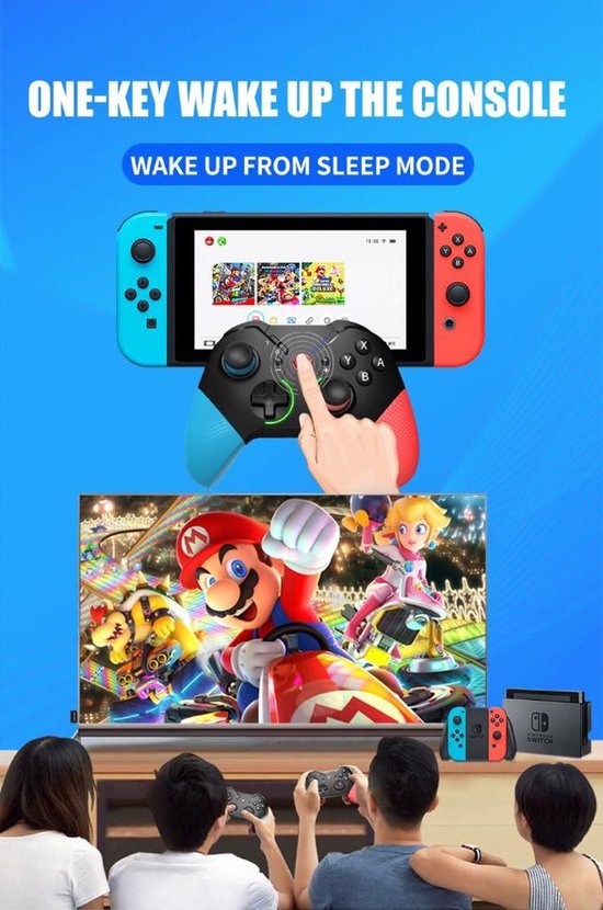 Pro Controller - Geschikt voor Nintendo Switch - Zwart