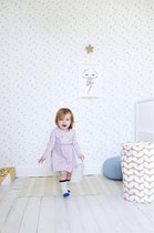 Roomblush - Behang Going Dotty - Grijs - Vliesbehang - 200cm x 285cm