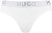 Hugo Boss dames HUGO sporty logo slip wit - S