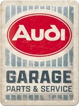 Wandbord - Audi - Garage Parts & Service
