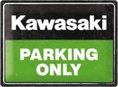 Wandbord - Kawasaki - Parking Only