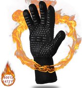 Ovenwanten - Hittebestendige BBQ Handschoen - 500 °C - Anti slip - 2 Stuks