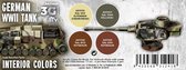 WWII German Tank Interior Colors Set - AK-Interactive - AK-11688