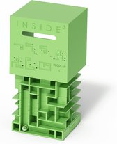 Inside 3 - Cube Serie 0 - Regular Green : P.Derive , ML