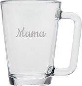 Gegraveerde theeglas 26cl Mama