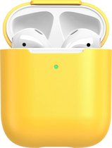 Jumada - AirPods Case – AirPods Hoesje – Cover Case voor Apple – Geel
