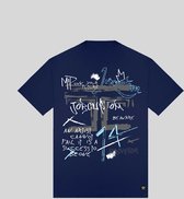 JORCUSTOM Artist Loose Fit T-Shirt - Navy - Volwassenen - Maat S