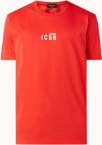 Dsquared2 Mini Icon T-shirt - Rood - Maat XL