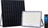 HOFTRONIC - Smart Solar LED Breedstraler - 200 Watt 1900 Lumen - 20.000 mAh batterij - IP65 waterdicht - IK08 slagvast -
