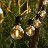 Homezie Lichtsnoer | 9 meter | Waterdicht | 30 lampjes | Lampjes slinger | Tuinverlichting | Lichtslinger | Lichtsnoer buiten | Prikkabel