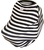 Baby - Babyshower - Kraammand - Baby cadeau - Maxi Cosi hoes - Kraamcadeau - Voedingsdoek - Borstvoedingsdoek - Miika® multi cover Stripes