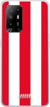 6F hoesje - geschikt voor OPPO A94 5G -  Transparant TPU Case - Sparta Rotterdam #ffffff