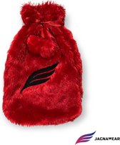 Interdio Warmwaterkruik - Kruik - 2000 ml - Rood - 1 stuk