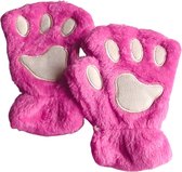 SissyMarket - Dier handschoenen - Pet play - Roze