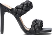 Steve Madden Kenley Muiltjes - Dames - Zwart - Maat 40