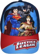 pet Justice League junior textiel blauw maat 52