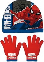 winterset Spider-Man junior katoen blauw/rood 2-delig