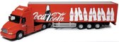 Volvo NH12 + Fridge Trailer Coca-Cola Vrachtwagen (Rood) (40 cm) 1/50 Oxford - Modelauto - Schaalmodel - Model auto - Miniatuurauto