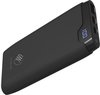iMoshion® Oplaadbare 6.000 mAh Powerbank – Snellaadfunctie – USB, USB C & Micro USB - Zwart