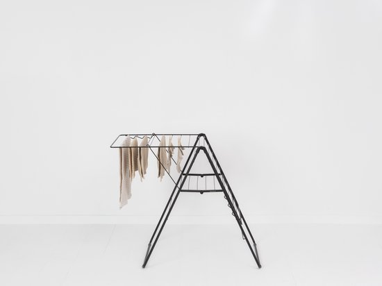Brabantia HangOn Séchoir à linge - 20 mètres - Matt Black
