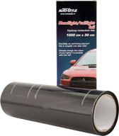 Autostyle Koplamp-/achterlichtfolie 100 X 30 Cm Zwart