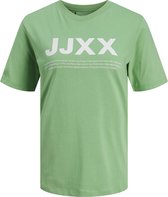 JJXX JXANNA SS REG EVERY BIG LOGO TEE SN Dames T-shirt - Maat L